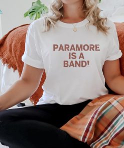 Paramore Is A Band Ladies Boyfriend Shirt