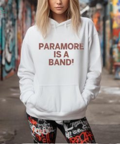 Paramore Is A Band Ladies Boyfriend Shirt