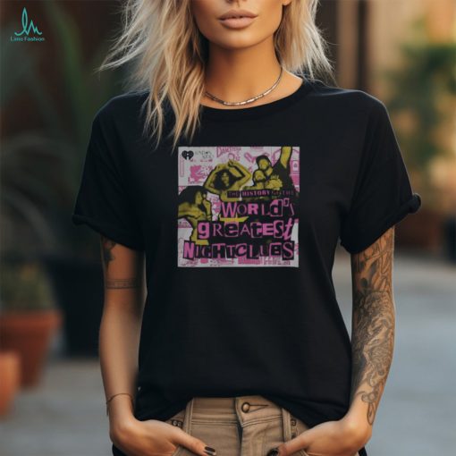 Paris Hilton Merch The History Of The World’s Greatest Nightclubs T Shirt