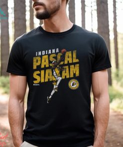 Pascal Siakam Indiana Pacers Slant WHT SHIRT