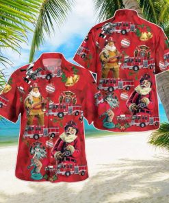 Passaic, New Jersey, Passaic Fire Department Christmas Hawaiian Shirt Special Edition Aloha Shirt