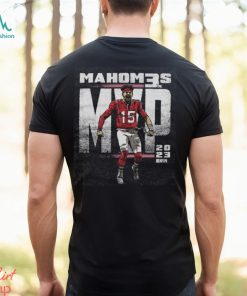 Patrick Mahomes Kansas City MVP LVIII WHT SHIRT