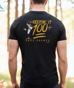Paul skenes  keepin’ it 100  pittsburgh shirt