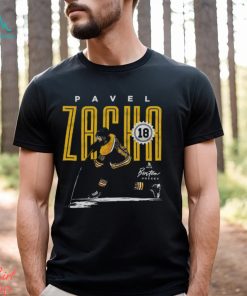 Pavel Zacha Boston Card WHT SHIRT