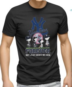 Peanuts Characters New York Yankees 2024 Forever Not Just When We Win Shirt