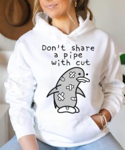 Penguin don’t share a pipe with cut shirt