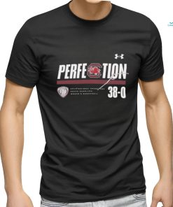 Perfection South Carolina Gamecocks 2024 NCAA National Champions 38 0 scores shirt
