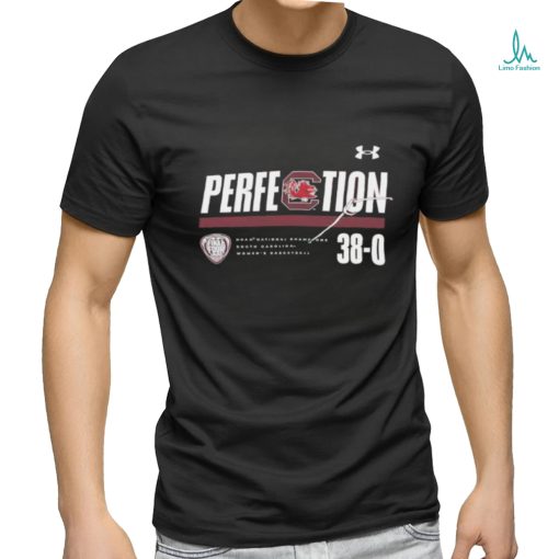 Perfection South Carolina Gamecocks 2024 NCAA National Champions 38 0 scores shirt