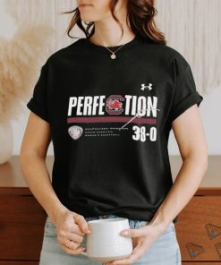 Perfection South Carolina Gamecocks 2024 NCAA National Champions 38 0 scores shirt