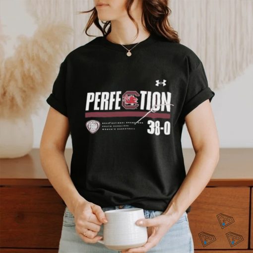 Perfection South Carolina Gamecocks 2024 NCAA National Champions 38 0 scores shirt