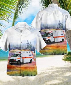 Petrolia, Ontario, Lambton EMS Hawaiian Shirt Special Edition Aloha Shirt