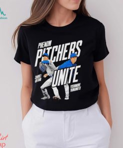 Phenom Pitchers unite Shohei Ohtani and Yoshinobu Yamamoto shirt