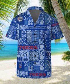 Philadelphia 76ers Hawaii Set Summer Pattern 3D Hawaiian Shirt And Shorts