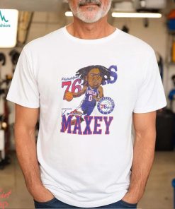 Philadelphia 76ers Tyrese Maxey Caricature T Shirt