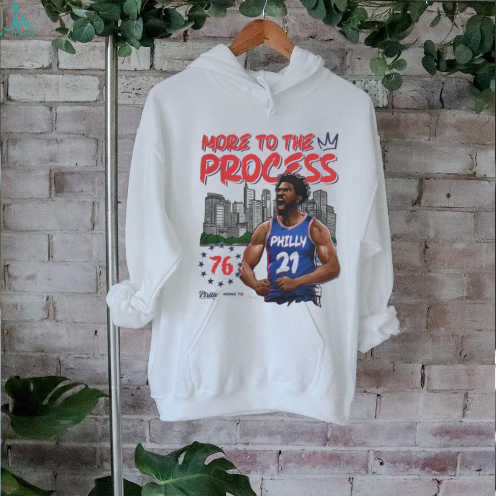 Philadelphia Basketball Joel Embiid More To The Process T Shirt Philadelphia Basketball Joel Embiid More To The Process T Shirt