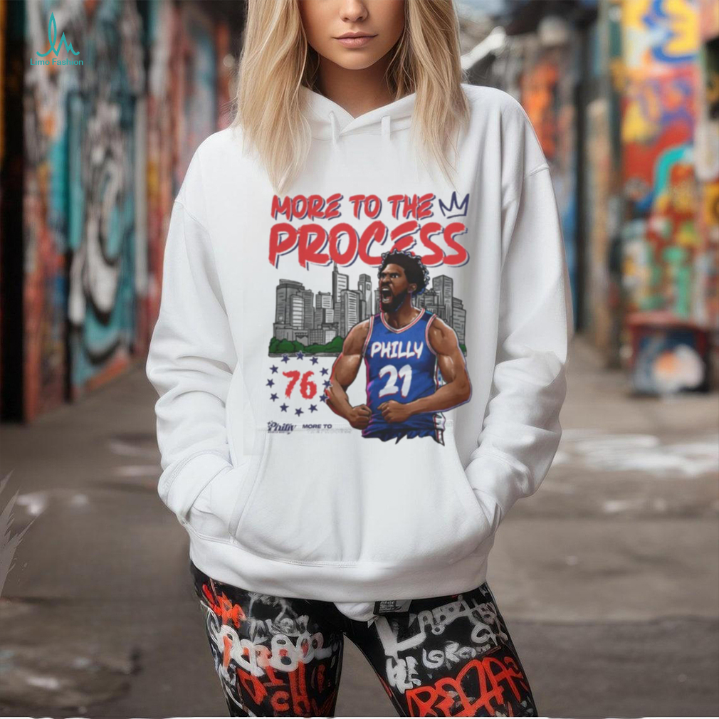 Philadelphia Basketball Joel Embiid More To The Process T Shirt Philadelphia Basketball Joel Embiid More To The Process T Shirt