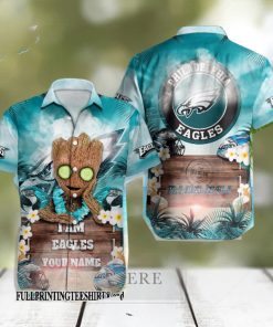 Philadelphia Eagles NFL 3D Hawaiian Shirt