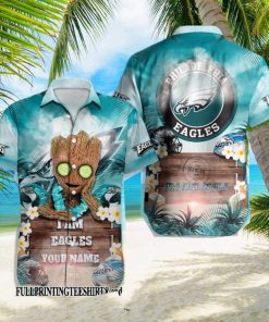 Philadelphia Eagles NFL 3D Hawaiian Shirt