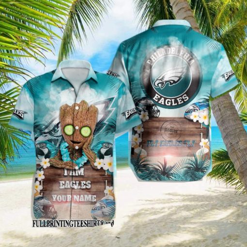 Philadelphia Eagles NFL 3D Hawaiian Shirt