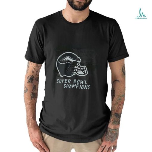 Philadelphia Eagles Super Bowl LII Champions War Paint Tri Blend T Shirt