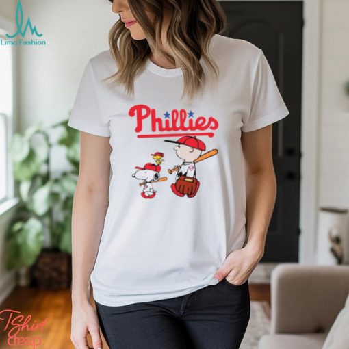 Philadelphia Phillies Let’s Play Baseball Together Snoopy MLB Shirt
