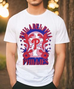Philadelphia Phillies New Era White Ringer T Shirt