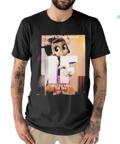 Phoebe Waller Bridge IF Character Poster Likes To Spill The Tea May 16 Exclusive To Cinemas Vintage Shirt