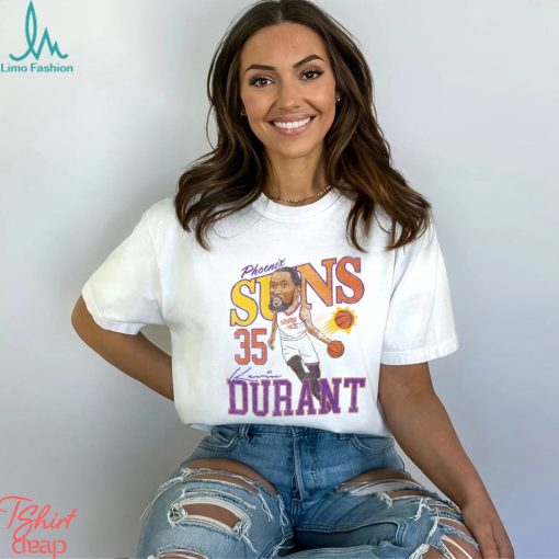 Phoenix Suns Kevin Durant Caricature T Shirt