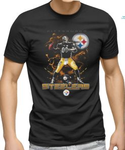 Pittsburgh Steelers Mascot On Fire NFL Shirt
