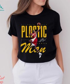 Plastic Man Stacey Augmon Atlanta Hawks T Shirt