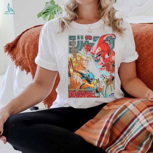 Polera Shonen Jump Dragon Ball Goku Vs Majin Boo Tee shirt
