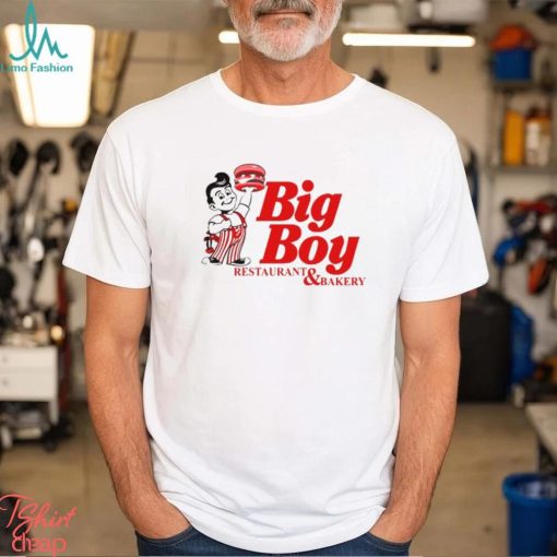 Poolman Wearing Big Boy Restaurant & Bakery Shirt Unisex T Shirt