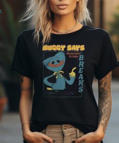 Poppy Playtime Merch Huggy Wuggy Huggy Says Tee shirt