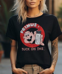 Primus Merch Suck On This Shirt