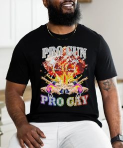Pro gun pro gay shirt
