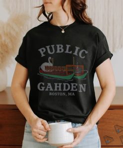 Public Gahden Swan Boat Boston shirt