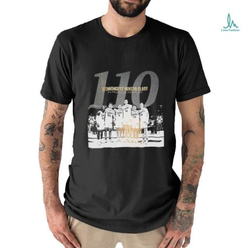 Purdue Boilermakers 110 winningest senior class in Purdue history shirt