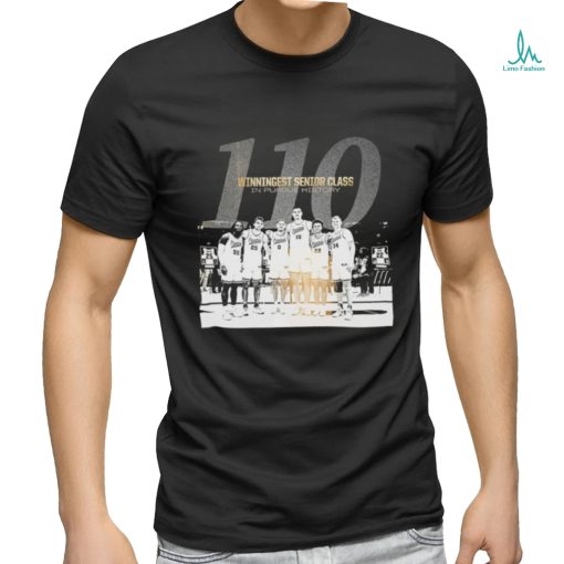 Purdue Boilermakers 110 winningest senior class in Purdue history shirt