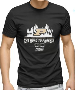 Purdue Boilermakers Basketball the road to phoenix march madness 2024 shirt