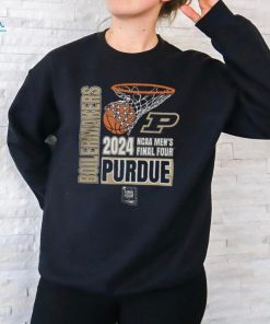 Purdue Boilermakers Black 2024 Final Four Net Short Sleeve T Shirt
