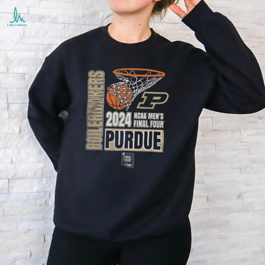 Purdue Boilermakers Black 2024 Final Four Net Short Sleeve T Shirt Purdue Boilermakers Black 2024 Final Four Net Short Sleeve T Shirt