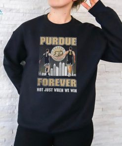 Purdue Boilermakers Braden Smith and Zach Edey Forever Not Just When We Win Signatures Shirt