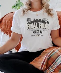 Purdue Boilermakers White 2024 Final Four Banners T Shirt