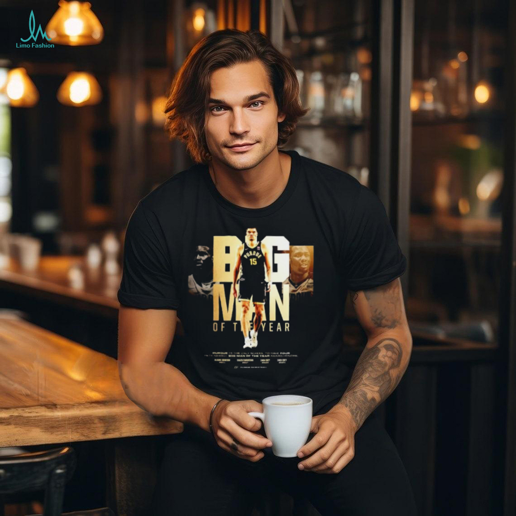 Purdue Boilermakers Zach Edey Big Man Of The Year T Shirt Purdue Boilermakers Zach Edey Big Man Of The Year T Shirt