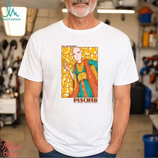 Puscifer april 18 2024 the rady shell at jacobs park san diego ca poster shirt