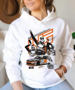 R Motorsports Official Team Apparel White Noah Gragson 2021 NASCAR Xfinity Series Dead On Tools 250 Race Win T Shirt