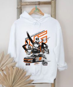 R Motorsports Official Team Apparel White Noah Gragson 2021 NASCAR Xfinity Series Dead On Tools 250 Race Win T Shirt