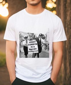 Rachel Riley Wearing Jeremy Corbyn Is A Racist Endeavour Shirt