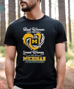 Real Women Love Football Smart Women Love The Michigan Wolverines Gameday Shirt, hoodie, sweater, long sleeve and tank top Real Women Love Football Smart Women Love The Michigan Wolverines Gameday Shirt