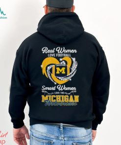 Real Women Love Football Smart Women Love The Michigan Wolverines Gameday Shirt, hoodie, sweater, long sleeve and tank top Real Women Love Football Smart Women Love The Michigan Wolverines Gameday Shirt